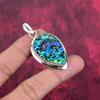Abalone Shell 925 Solid Sterling Silver Pendant, Handmade Gemstone Pendant Jewelry, Gifts For Wife Brand New Pendant