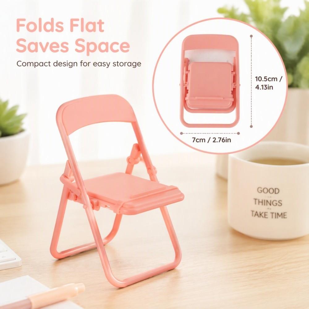 8pcs Multicolour Phone Holder Stand Candy Color Cell Phone Stand Bracket Tabletop