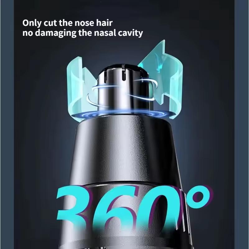 Electric Nose Hair Trimmer Implement Shaver Clipper Men Women Ear Neck Eyebrow Trimmer Shaver Man Clean Trimer Razor Remover Kit