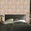 Wallpaper Small flowers cream, light gray and beige 50x1000