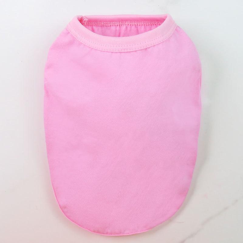 Teddy Than the Bear Cat Small Medium and Large Dog Dog Spring and Summer New Pet Clothes Vest Dog Supplies Cat Bipod