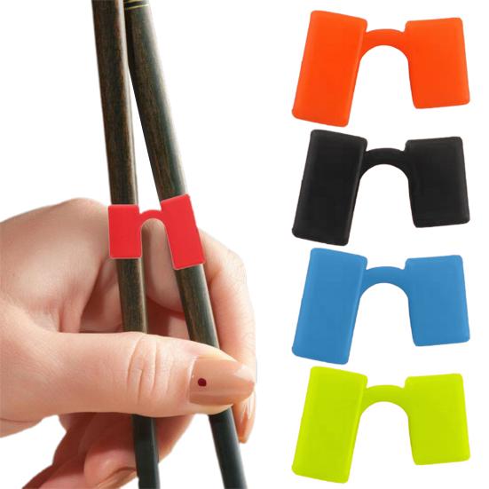 10Pcs Chopsticks Training Clips Safe Durable Food Grade Universal Children Adults Chopsticks Learning Helpers Kitchen