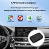 Беспроводной автомобильный адаптер Android Carplay для автомобиля Netflix YouTube Google Ai Box Автомобильный мультимедийный видеобокс Bluetooth-совместимый донгл