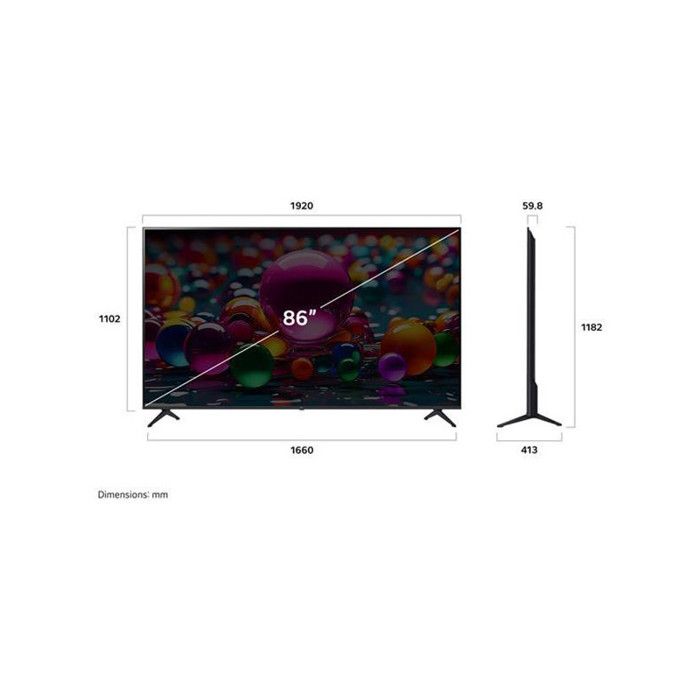 TV LED UHD 4K - LG - 86UA75006LA - 217 cm - Smart TV - Compatible HDR