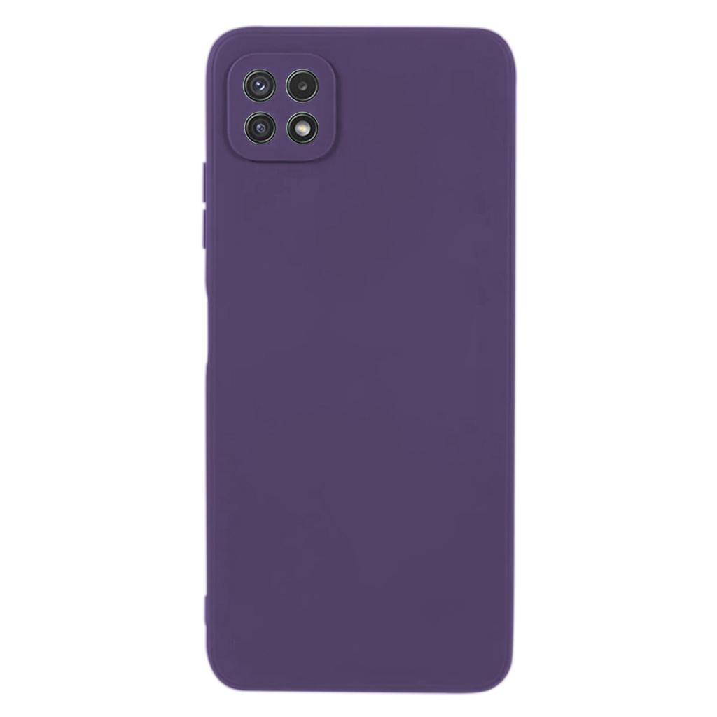 KALEBOL KLB-TPU003 For Samsung Galaxy A22 5G (EU)/(US) Case Anti-Scratch Solid Color TPU Phone Cover