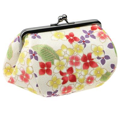 Косметичка Watona Chirimen, ширина 4, 12-16 см [Маленькое солнце] (36 Гортензия)