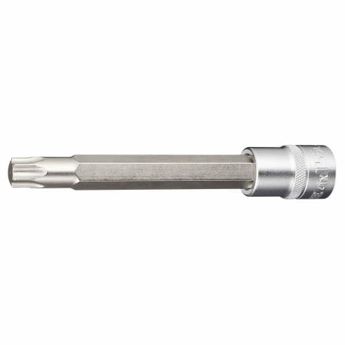 TONE Long Torx Socket (Heavy Duty) 4TX-T55L, 12.7mm (1/2") Drive, T55L
