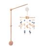 Baby Rattle Crib Mobile Toys 0 -12 Months Star Moon Wooden Bed Bell Musical Box Hairball Nordic Hanging Decor Accessories Gifts