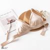 Triangle cup bra, skin-friendly and comfortable mulberry silk, no steel ring smooth surface