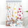 Baby face towel, pure cotton high-density cotton  baby face towel, cartoon gauze saliva towel, printed handkerchief