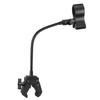 Mshsiw Desk Mount Microphone Stand with Clamp Microphone Holder, Gooseneck Microphone Stand, Universal Microphone Arm for Desk Pole