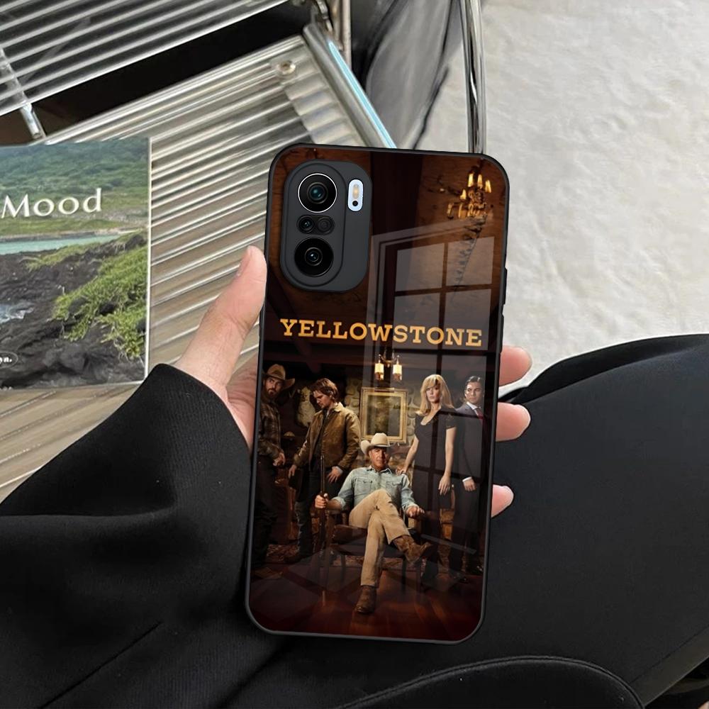 Yellowstone TV Series Phone Case for Xiaomi Redmi Note 14 13 12 11 Ultra Pro Lite 5G toughened glass Cover