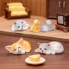 DIY Crafts Cartoon Puppy Statue Resin Micro Landscaping New Miniature Dog Figurines