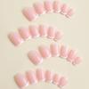 Wearable Manicure Ballerina False Nail Square Head Nail Tips Waterproof Press On Nails  Girl