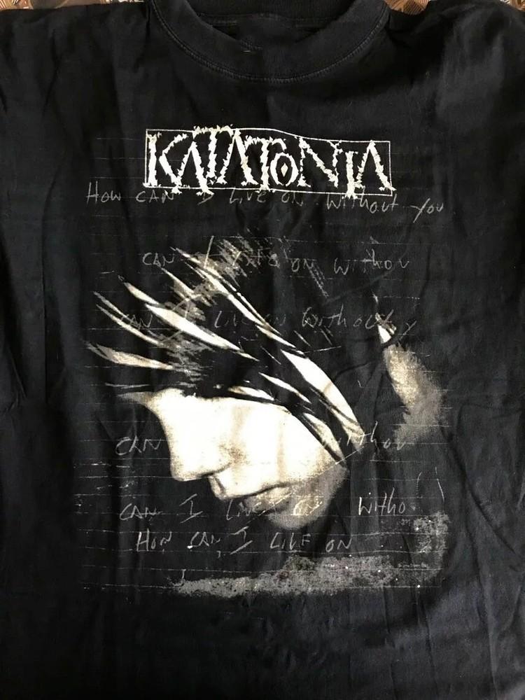Katatonia Музыкальная группа Для влюбленных Черная Хлопок Полный размер BT1034 Унисекс Футболка