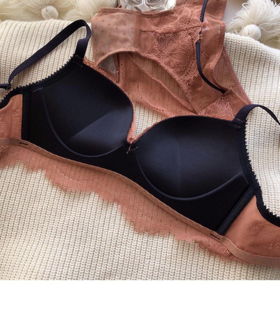 Комплект бюстгальтера пуш-ап для женщин с плоской грудью: Бесшовный, Регулируемый, Боковая поддержка, Предотвращающий провисание, Сексуальный дизайн.