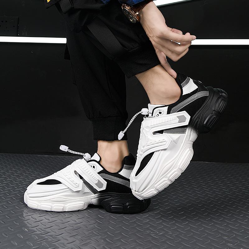 Fashion Designer Style Men Shoes Autumn Comfortable Men's Thick Platform Sneakers Fashion Casual Shoes Sports Trainers Tenis