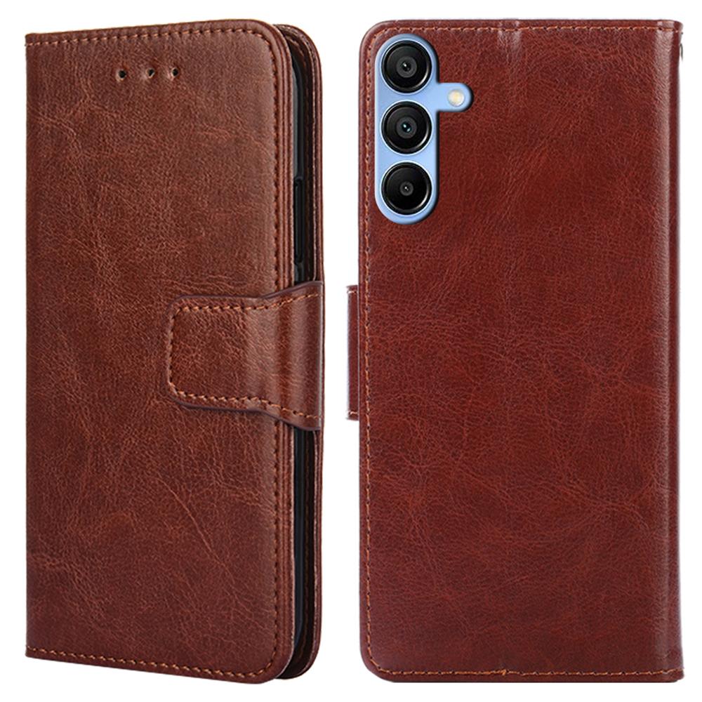 For Samsung Galaxy A15 4G/5G Leather Case Phone Cover with Wallet Stand