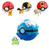 Pokemon Poke Ball Elf Figure Model Toy Pikachu Charmander Litten Rockruff Game Anime Figure