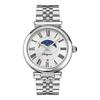 Ferragamo Ora Moonphase Bracelet  Watch Silver Stainless Steel Silver