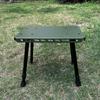 army green foldable chair & table with storage bag