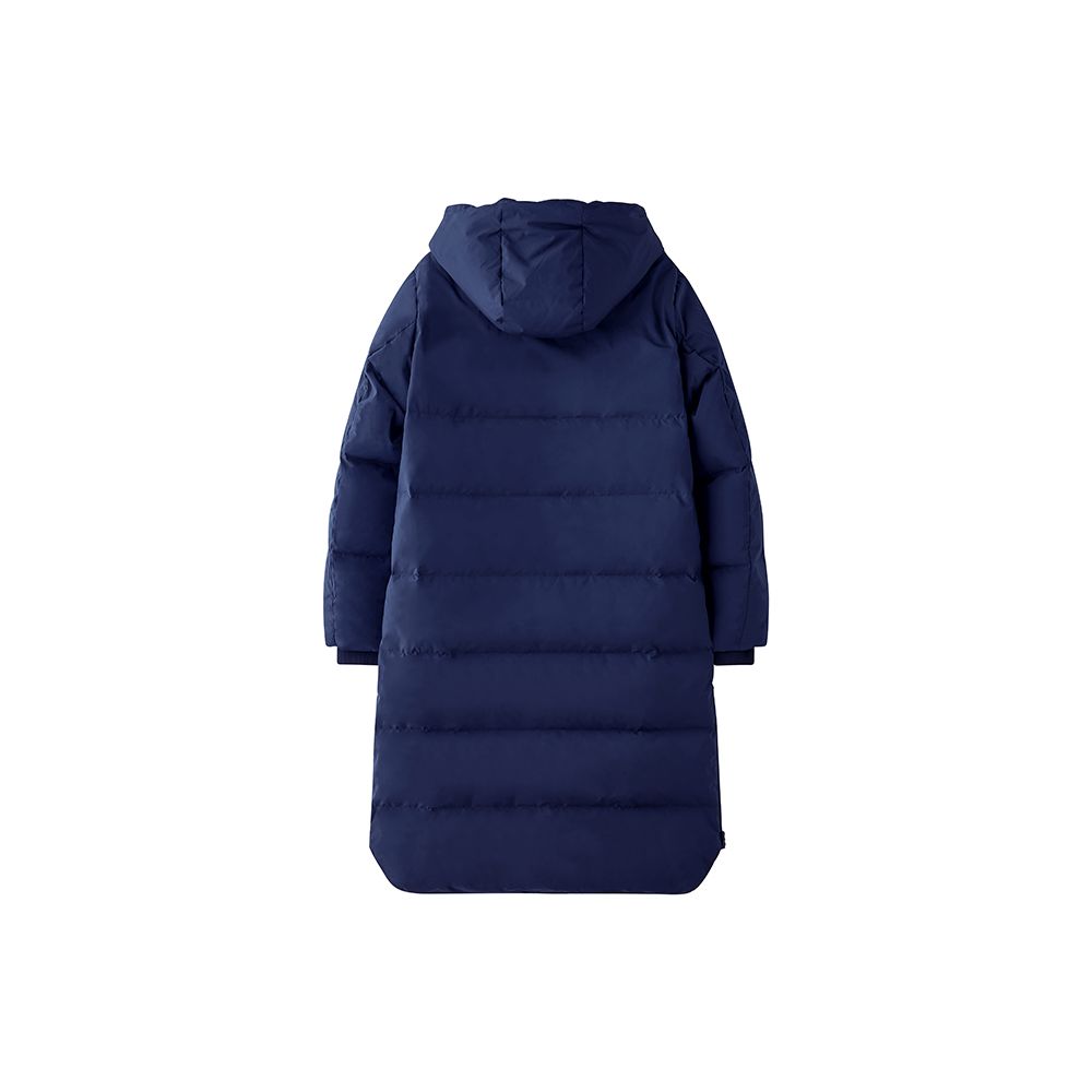 Under Armour Длинный пуховик с капюшоном и однотонным логотипом, верхняя одежда унисекс, академия-синяя 21600802-408