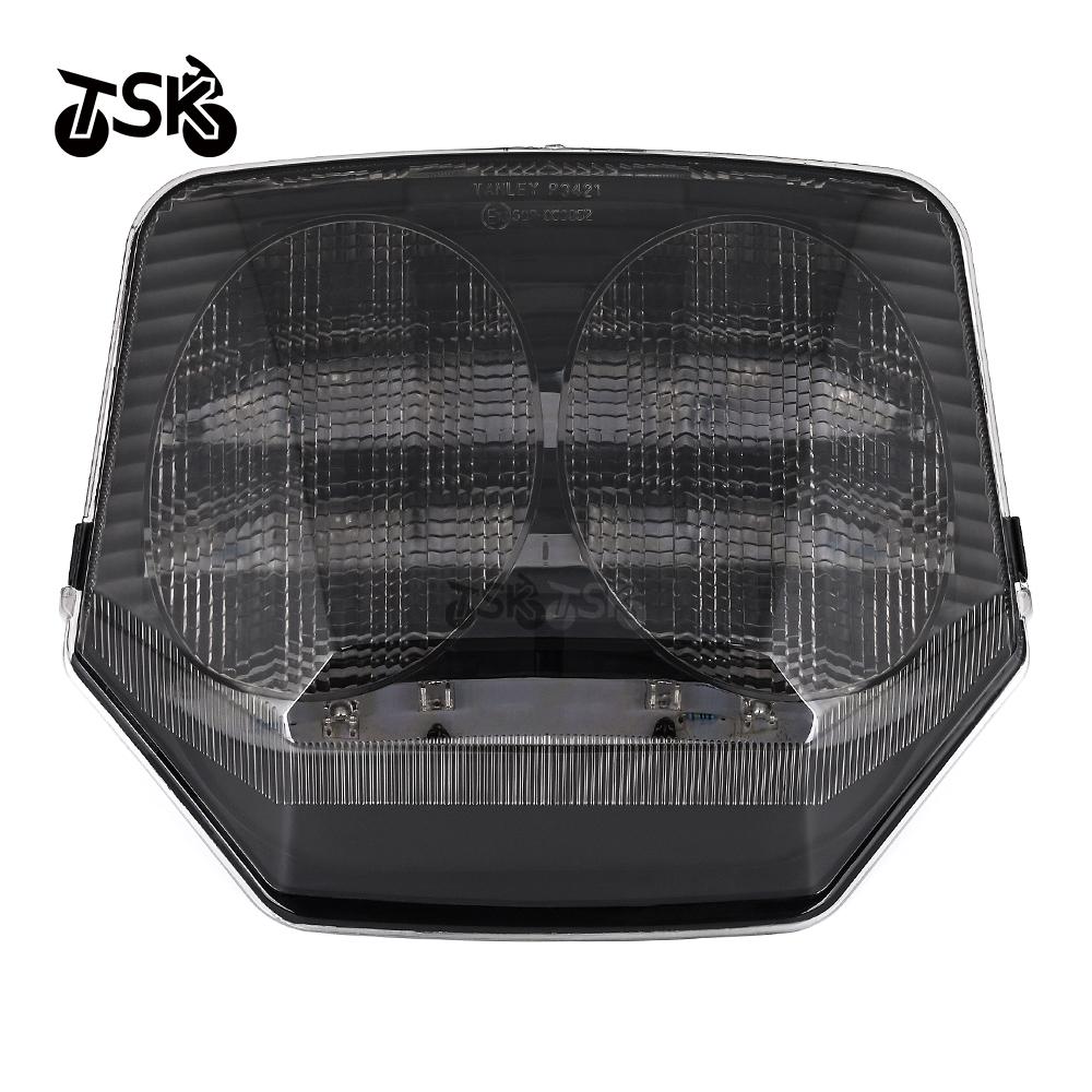 12V LED Motorcycle Tail Brake Light Rear Lamp DRL Signal For Honda CB400 SUPER FOUR 2004-2012 CB1300 2003-2009