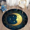 Bohemian Totem Style Round Carpet Tarot Card Floor MATS Bedroom Bathroom Carpet Children's Room Divination MATS Home Decor