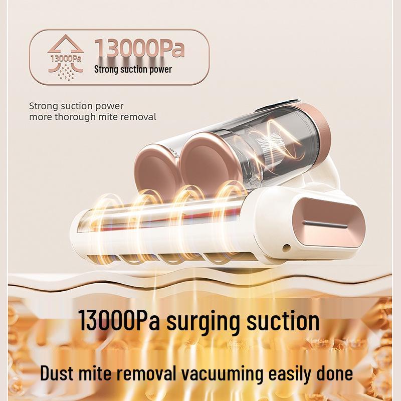 Ultrasonic Mite Removal Vacuum with UV Sterilization and Dual Dust Cup