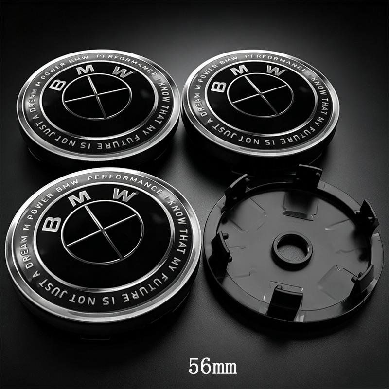 NAZF2 4Pcs 56/68mm Car Wheel Center Caps For BMW E87 M Performance E36 E46 E60 E90 E91 E92 E93 F30 F20 M3 G01 E36 E39 E87 E46 E90 E92