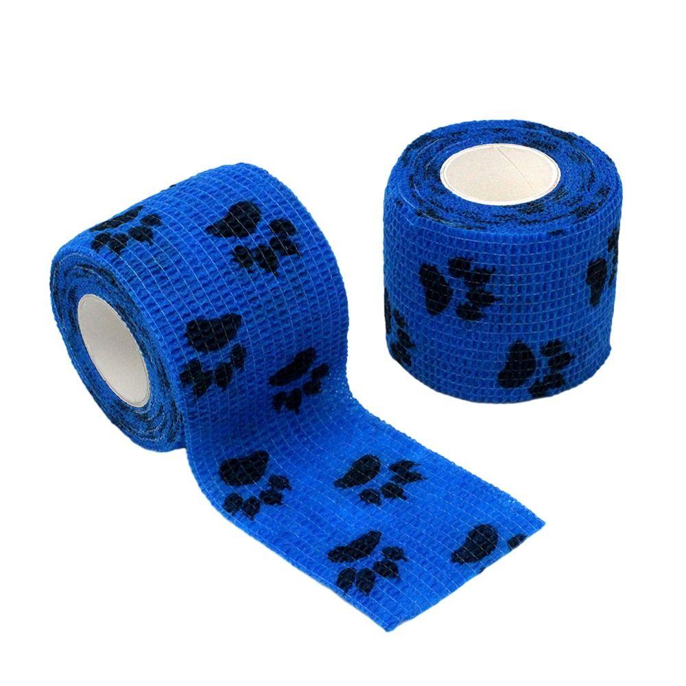 8 шт. 4,5 м Разноцветная лента для обертывания питомцев Самоклеящиеся наколенники Спортивный бандаж для питомцев Товары для питомцев