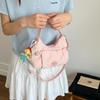 Нишевая сумка-пельмень новая повседневная сумка-мессенджер женская мода простая высококачественная текстура сумка на плечо