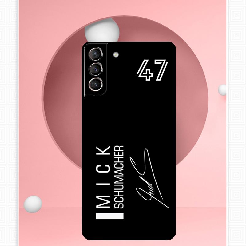 Schumacher Formula 1 F1 Cover For Samsung Galaxy S23 S24 Ultra S8 S9 S10 S22 Plus Note 10 20 Ultra S20 S21 FE Case