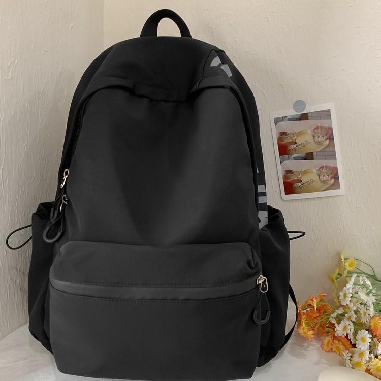 Schoolbag Simple Letter Backpack Girls Elementary School Bag 1011 New Boys Junior High School High School Backpack