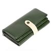 Soft Leather Women Wallet Clutch High Quality Triple Fold Money Large Capacity Female Purse Card Holder