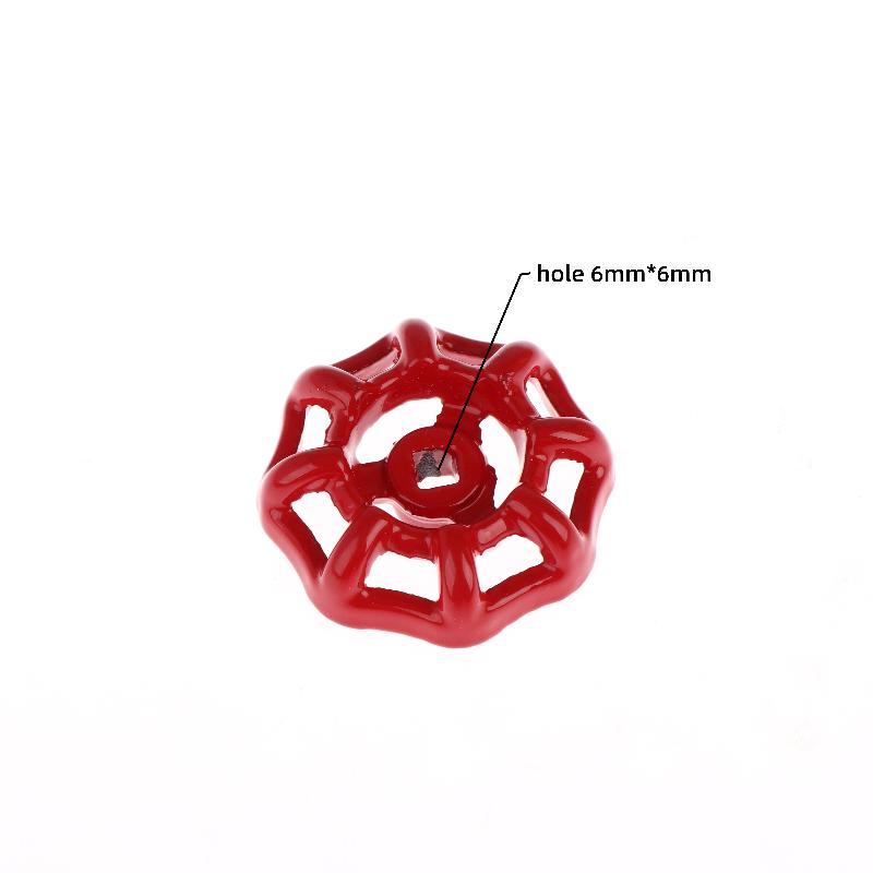 Внутреннее отверстие 5/6/7/8/9 мм Чугунная ручка клапана Задвижка Шаровой кран Маховик Запорный клапан Фитинги для водопроводных труб