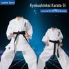 Kyokushin Karate Uniform: Unisex Three-Quarter Sleeve Gi for All Ages, Suitable for Winter and Summer.