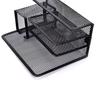 1Xblack Mesh Letter Paper File Storage Rack Holder Tray Organizer Desktop Office