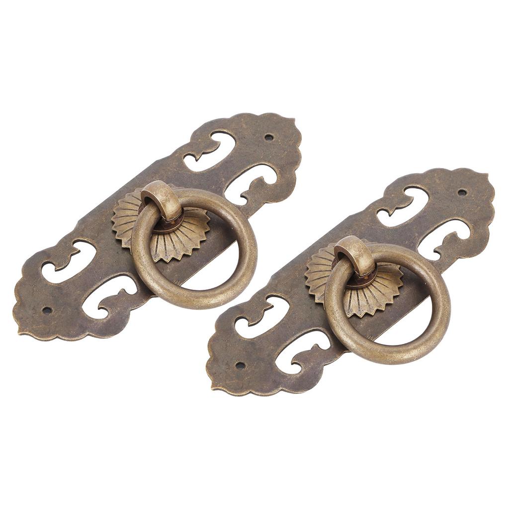 2 комплекта 90 мм горизонтальная ручка для ящика медная антикварная полая ручка для шкафа детали мебели