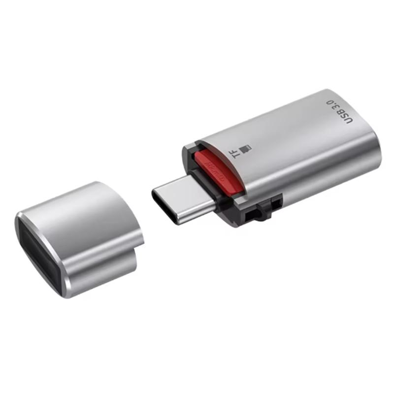 OTG-адаптер USB C на USB 3.0 со слотом для карт памяти TF, скорость передачи 5 Гбит/с, для телефонов, планшетов, ноутбуков, OTG-конвертеры