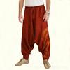 Urban Hip Hop Loose Fit Cotton Pants With Print Design For Men 2024 Summer
