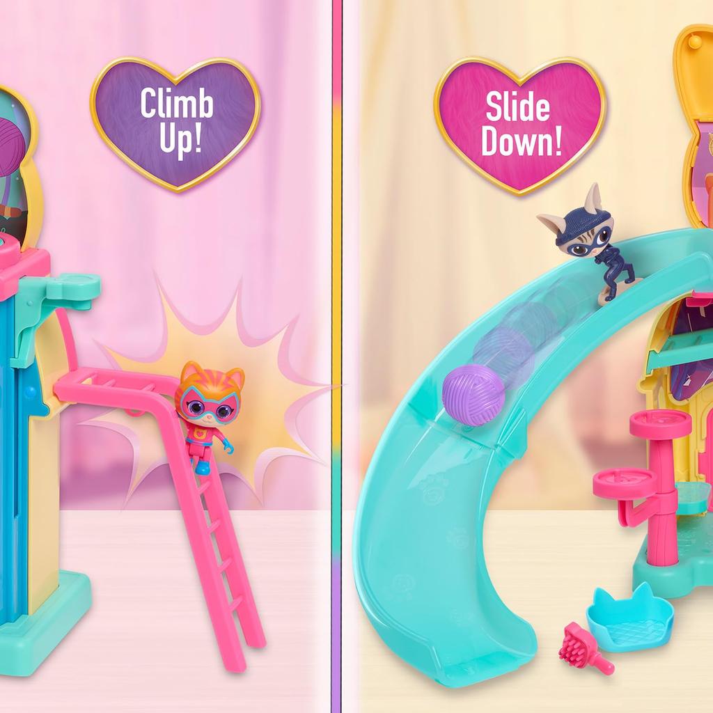 Игровой набор Disney Junior SuperKitties Purr ‘N’ Go со светом и звуком Just Play Игровой набор Disney Junior SuperKitties Purr ‘N’ Play
