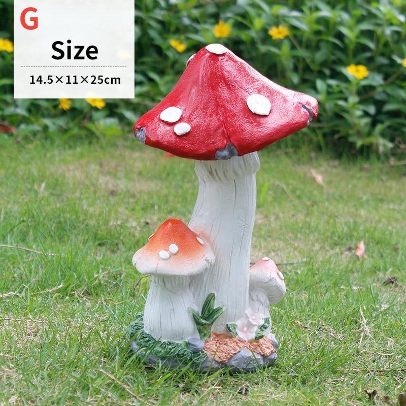 Вилла, сад, украшение для двора, открытый общественный парк, лужайка, имитация смолы, украшение в виде грибов, пейзажная скульптура