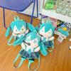 Hatsune Miku Soft Plush Anime Backpack With Breathable Design For Girls Gift
