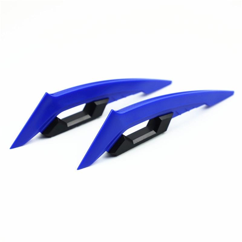 Аэродинамический спойлер для мотоцикла, 1 пара, универсальная самоклеящаяся наклейка, аксессуары для модификации мотоцикла