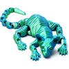 3D-печатная модель лысой кошки Гибкая Реалистичная Сочлененная Животное Фигурка-антистресс Подарки На Пасху, На Рабочий Стол Забавная