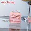 Fashion Toddler Girl Mini Crossbody Bag Pu Coin Purse With Butterfly Decor Bow