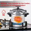 Aluminum High Pressure Cooker Large Capacity Kitchen Cooking Tool Gas Cooker Pot  Resturant