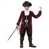 Boys Deluxe Pirate Captain Costume Set