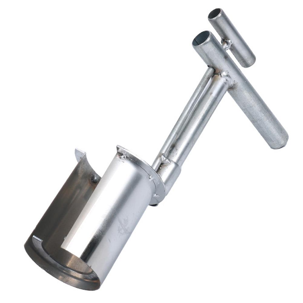 Bulb Planter Tool Plant Transplanter T-Style Handle Soil Sampler Multifunctional for Planting Digging Transplanting